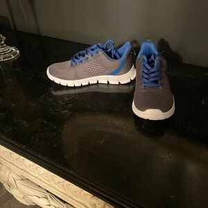 U.S. Polo Assn. Kids Black and Blue Athletic Shoes